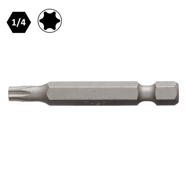 BETA   862TX INSERTO BIT PER VITI TORX ATTACCO 1/4" T 9