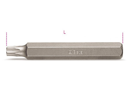 BETA   867TX/L INSERTO BIT PER VITI TORX LUNGO ATTACCO MM10
