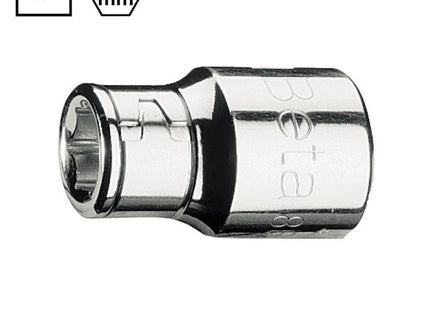 BETA   867/2 BUSSOLA PORTAINSERTI BITS FEMMINA/FEMMINA MM10X1/2"