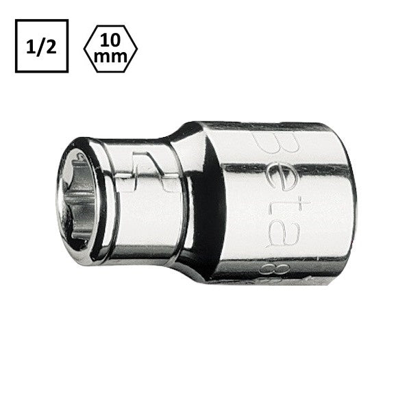 BETA   867/2 BUSSOLA PORTAINSERTI BITS FEMMINA/FEMMINA MM10X1/2"