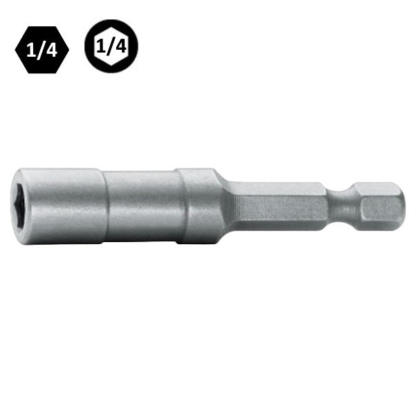 BETA   882 PORTAINSERTI BITS CON ANELLO DI RITEGNO PER AVVITATORI 1/4"