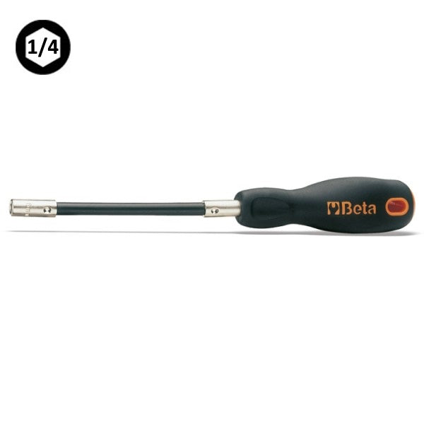 BETA   897 PORTAINSERTI BITS FLESSIBILE CON IMPUGNATURA 1/4"