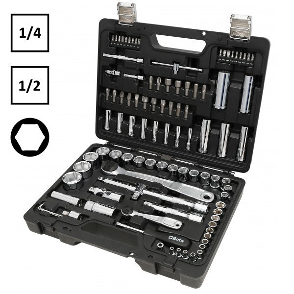 BETA   903E/C98 SERIE 45 CHIAVI A BUSSOLA ESAGONALI 1/4"-1/2"
