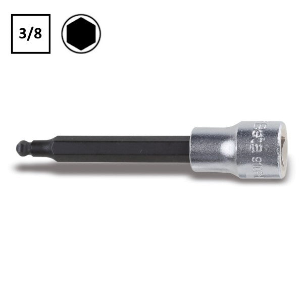 BETA   910BP CHIAVE A BUSSOLA A MANO 3/8" ESAGONALE SFERICA MM 6L