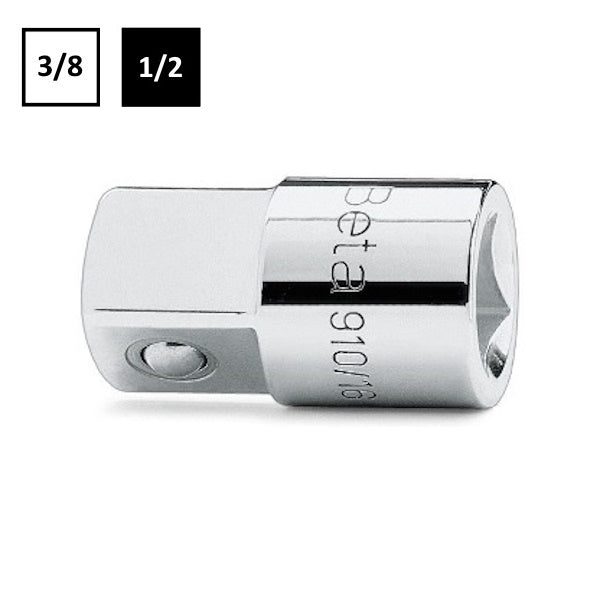 BETA   910/16 RACCORDO QUADRO FEMMINA 3/8" MASCHIO 1/2"