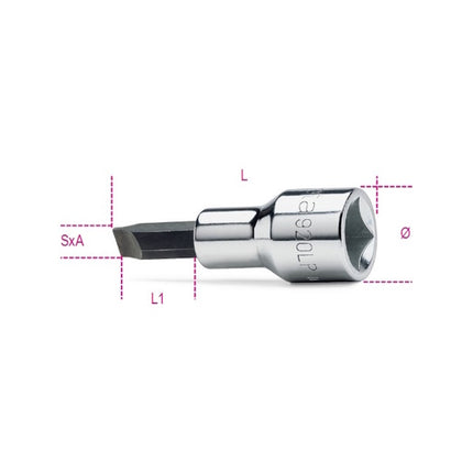 BETA   920LP CHIAVE A BUSSOLA A MANO 1/2" A TAGLIO MM1,2X 6,5