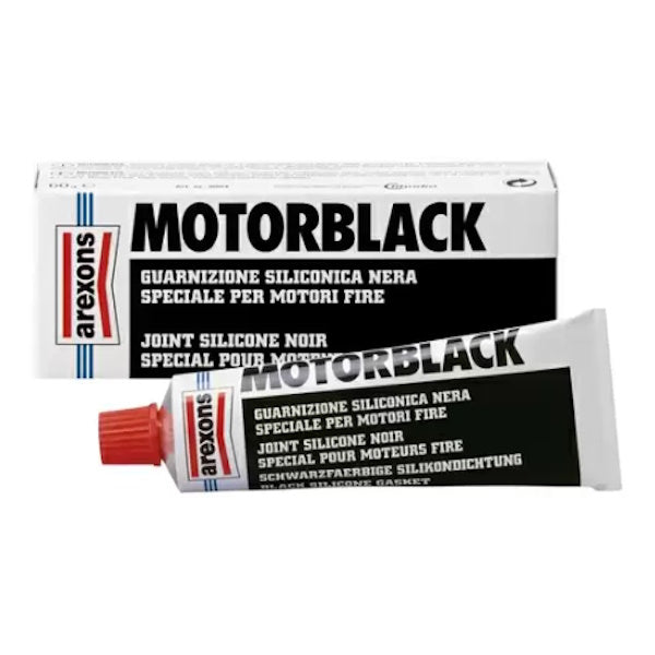AREXONS MOTORBLACK GUARNIZIONE SILICONICA NERA GR60