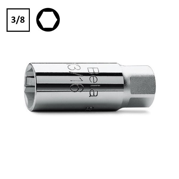 BETA   956E CHIAVE A BUSSOLA 3/8" PER CANDELE