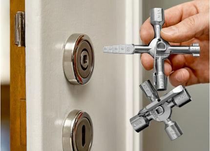 KNIPEX CHIAVE UNIVERSALE TWINKEY PER TUTTI I SISTEMI DI CHIUSURA COMUNI