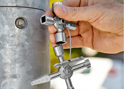 KNIPEX CHIAVE UNIVERSALE TWINKEY PER TUTTI I SISTEMI DI CHIUSURA COMUNI