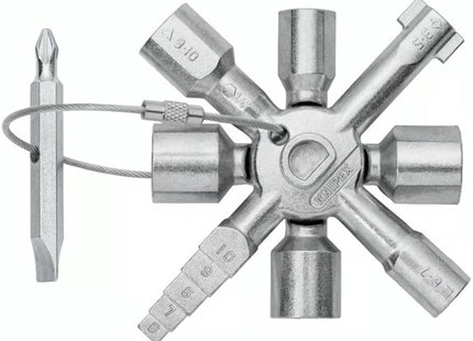 KNIPEX CHIAVE UNIVERSALE TWINKEY PER TUTTI I SISTEMI DI CHIUSURA COMUNI