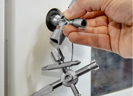 KNIPEX CHIAVE UNIVERSALE TWINKEY PER TUTTI I SISTEMI DI CHIUSURA COMUNI