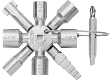 KNIPEX CHIAVE UNIVERSALE TWINKEY PER TUTTI I SISTEMI DI CHIUSURA COMUNI