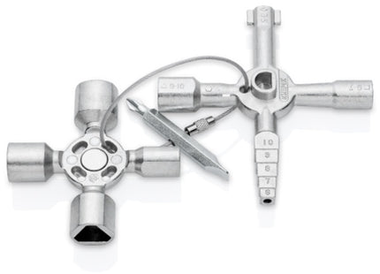 KNIPEX CHIAVE UNIVERSALE TWINKEY PER TUTTI I SISTEMI DI CHIUSURA COMUNI