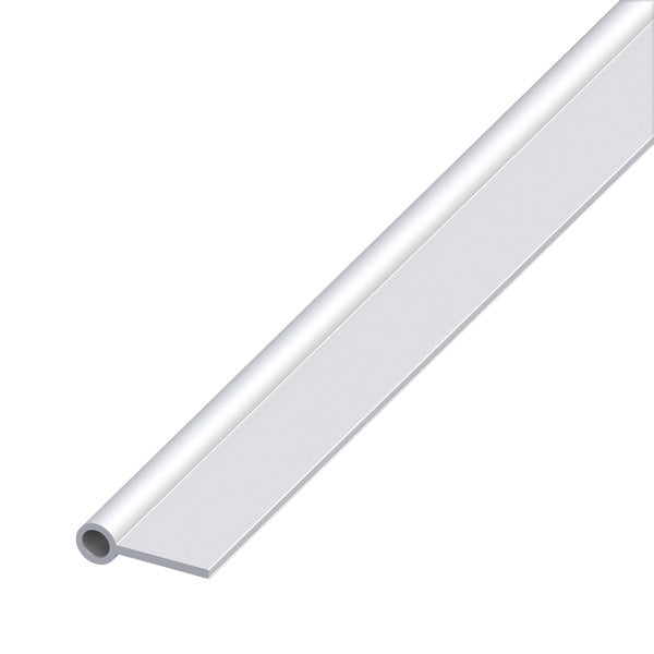 ALFER PROFILO PER CERNIERA PER MM 6,1 ALLUMINIO ANODIZZATO ARGENTO MT1