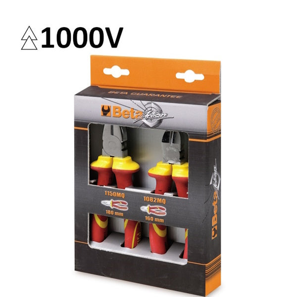BETA  1169MQ/D2 SET CON 1 PINZA E 1 TRONCHESE ISOLATE 1000V*