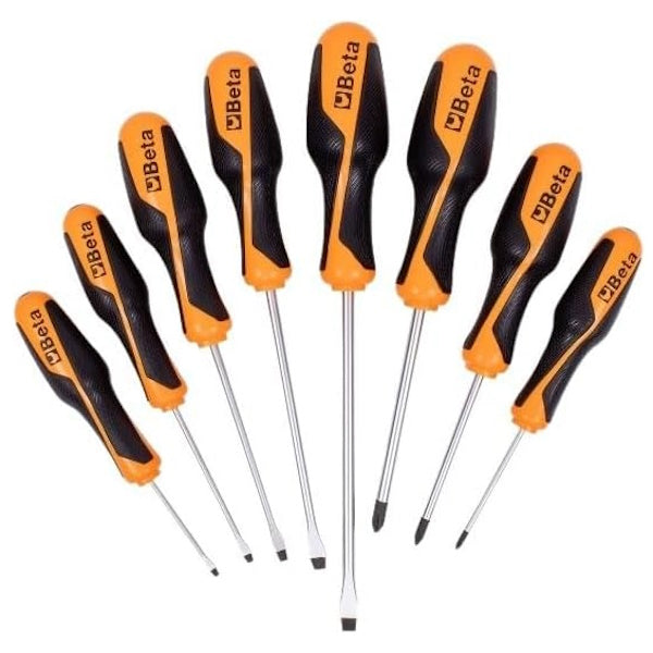 BETA  1263/D8 SERIE DI 8 GIRAVITI A TAGLIO E A CROCE (A2024)