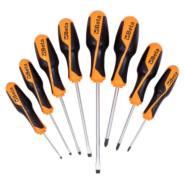 BETA  1263/D10 SERIE DI 10 GIRAVITI A TAGLIO E A CROCE (A2024)