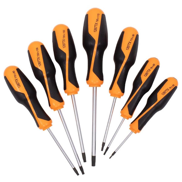 BETA  1267TX/D7 SERIE DI 7 GIRAVITI PER VITI TORX (A2024)