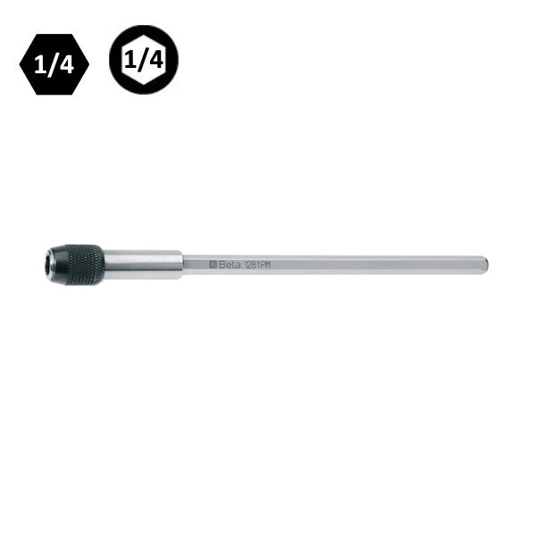 BETA  1281PM PORTAINSERTI BITS MAGNETICO AD INNESTO RAPIDO