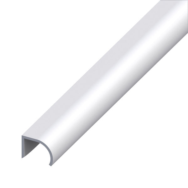 ALFER PROFILO PER MANIGLIE ALLUMINIO ANODIZZATO ARGENTO MM25X19X2 MT1