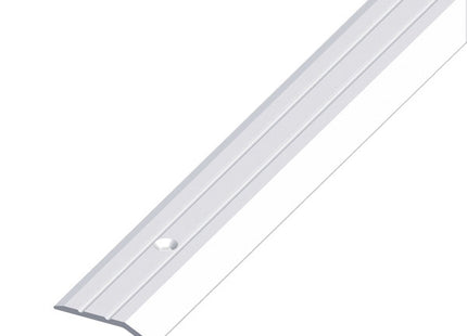 ALFER PROFILO DI CHIUSURA PIATTO ALLUMINIO ANODIZZATO ARGENTO MM30X5 MT1