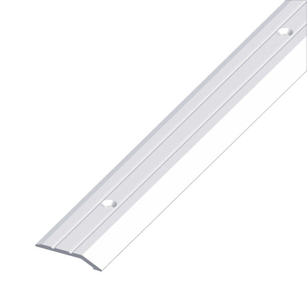 ALFER PROFILO DI CHIUSURA PIATTO ALLUMINIO ANODIZZATO ARGENTO MM30X5 MT1