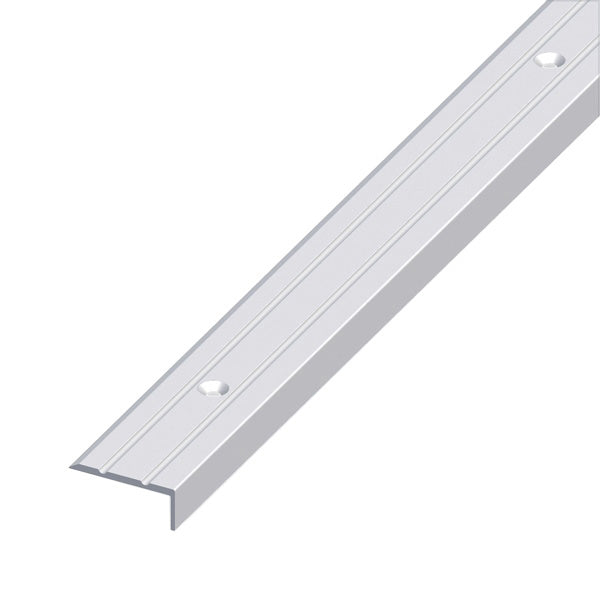 ALFER PROFILO ANGOLARE DI CHIUSURA ALLUMINIO ARGENTO MM25X10 MT1