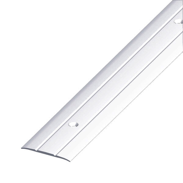 ALFER PROFILO DI RACCORDO ALLUMINIO ANODIZZATO ARGENTO MM37X2,5 MT1