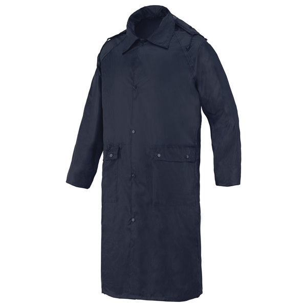 ISSA CAPPOTTO IMPERMEABILE ANTIPIOGGIA BLU