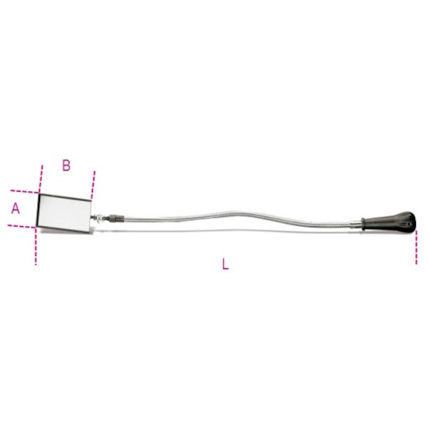 BETA  1715FL/A SPECCHIETTO FLESSIBILE RETTANGOLARE