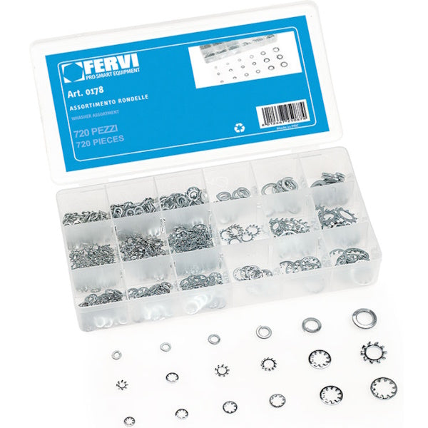 FERVI ASSORTIMENTO DI RONDELLE TOTALE PZ720