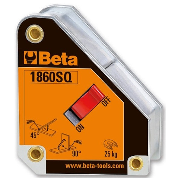 BETA  1860SQ SQUADRA MAGNETICA 45°/90° CON INTERRUTTORE(A2024)