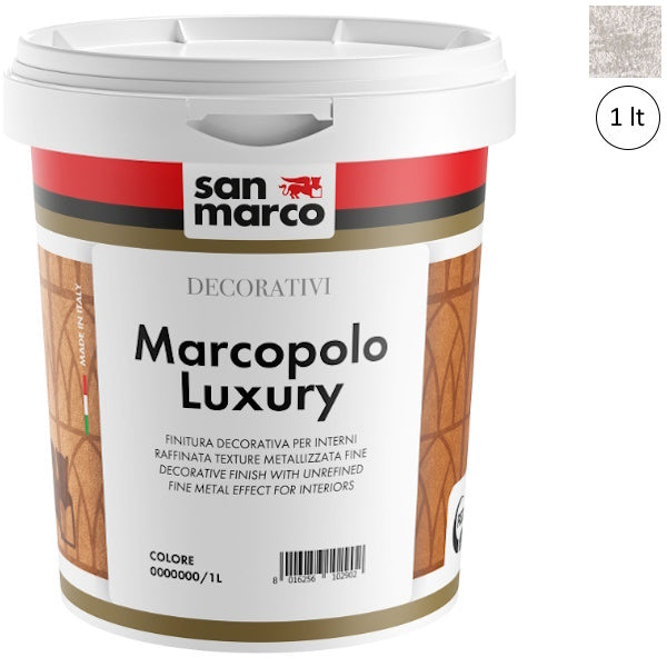SAN MARCO MARCOPOLO LUXURY ARGENTO LT1 FINITURA DECORATIVA RAFFINATA