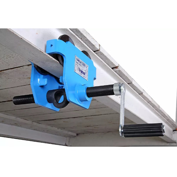 TRACTEL CARRELLO/CORSO PER PARANCHI TRASLAZIONE A SPINTA PORTATA KG500