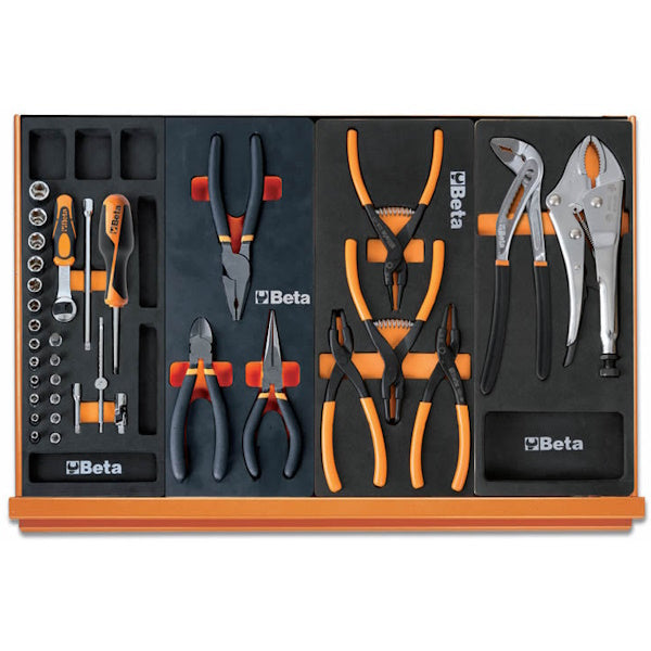 BETA C24EH/VI CASSETTIERA EASY 7 CASSETTI+169 UTENSILI INDUSTRIA*