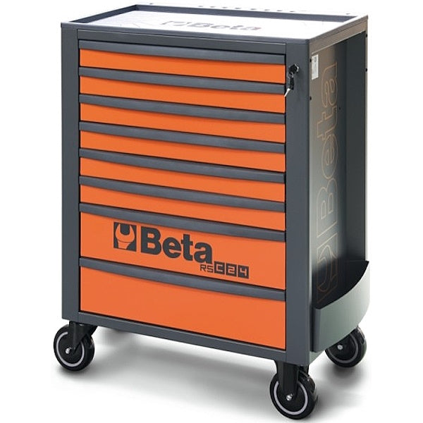 BETA RSC24A/8-OVIL CASSETTIERA 8 CASSETTI+411 UTENSILI INDUSTRIA ARANCIO