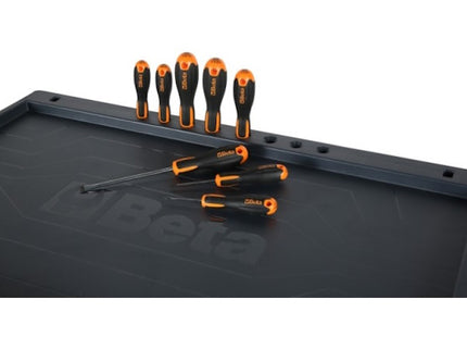 BETA RSC24/7-OVIS CASSETTIERA 7 CASSETTI+224 UTENSILI INDUSTRIA ARANCIO