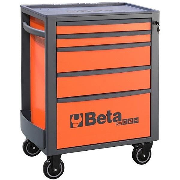 BETA RSC24/5-FO CASSETTIERA MOBILE CON 5 CASSETTI ARANCIO