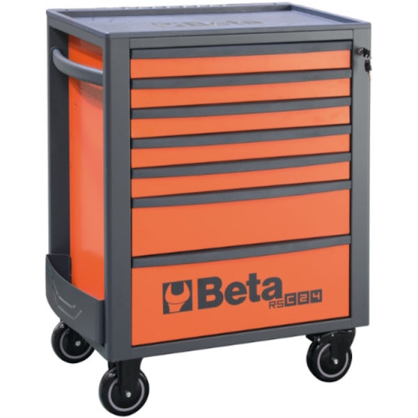 BETA RSC24/7-FO CASSETTIERA MOBILE CON 7 CASSETTI FULL ORANGE