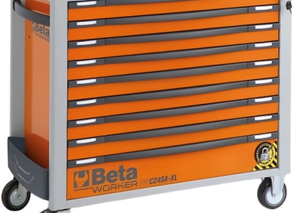 BETA BW2400SXLO9/E-XL CASSETTIERA CON 9 CASSETTI + 487 UTENSILI ARANCIO