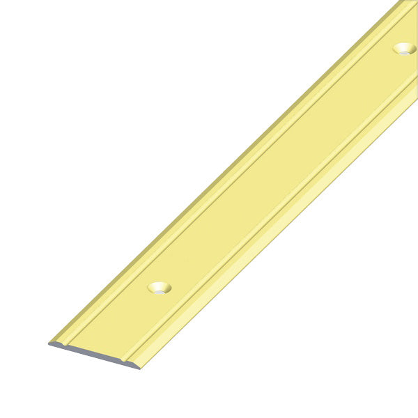 ALFER PROFILO RACCORDO EXTRAPIATTO ALLUMINIO OTTONE MM30X2 MT1