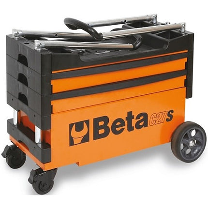 BETA C27S-O CARRELLO PORTAUTENSILI RICHIUDIBILE VUOTO ARANCIO (A2024)
