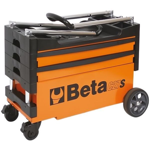 BETA C27S-O CARRELLO PORTAUTENSILI RICHIUDIBILE VUOTO ARANCIO (A2024)