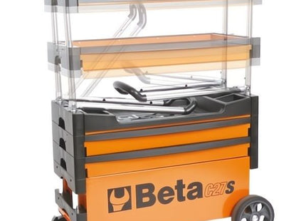 BETA C27S-O CARRELLO PORTAUTENSILI RICHIUDIBILE VUOTO ARANCIO (A2024)