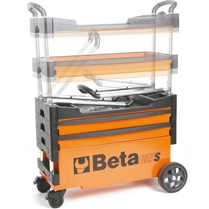 BETA C27S-O CARRELLO PORTAUTENSILI RICHIUDIBILE VUOTO ARANCIO (A2024)