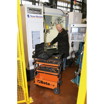 BETA C27S-O CARRELLO PORTAUTENSILI RICHIUDIBILE VUOTO ARANCIO (A2024)