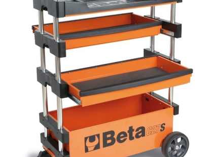 BETA C27S-R CARRELLO PORTAUTENSILI RICHIUDIBILE VUOTO ROSSO (A2024)