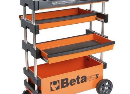 BETA C27S-O CARRELLO PORTAUTENSILI RICHIUDIBILE VUOTO ARANCIO (A2024)