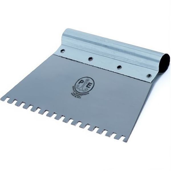 PAVAN  542 SPATOLA LAMA DENTATA A GRECA MANICO TUBOLARE MM200